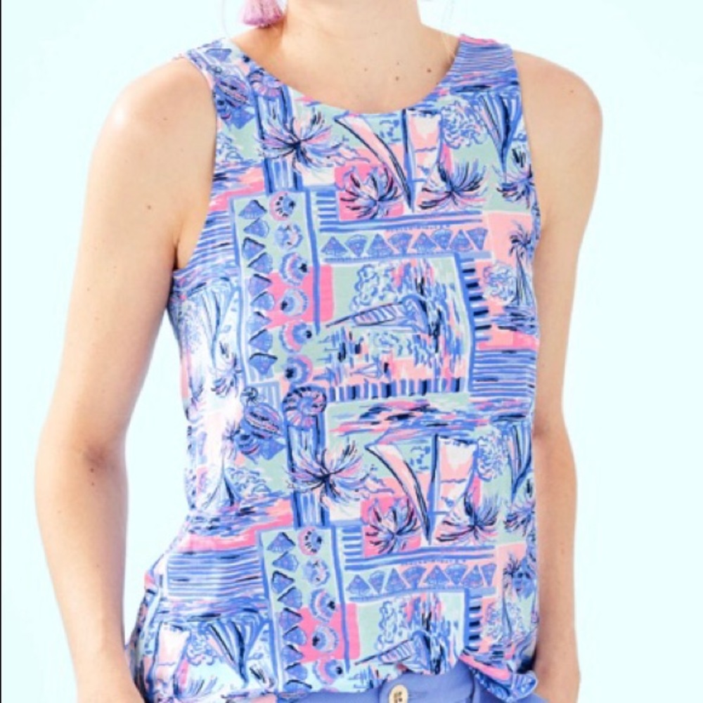 NWT Lilly Pulitzer Kristen Tank Top XL